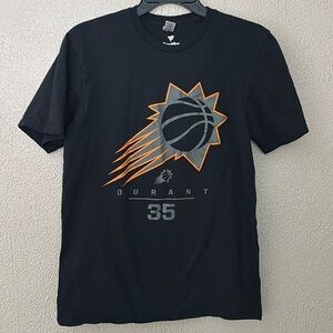 Mens Fanatics Kevin Durant #35 Phoenix Suns Basketball TShirt, Medium, Black